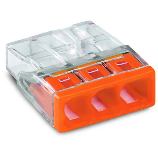 Wago 3-way mini welding clamp